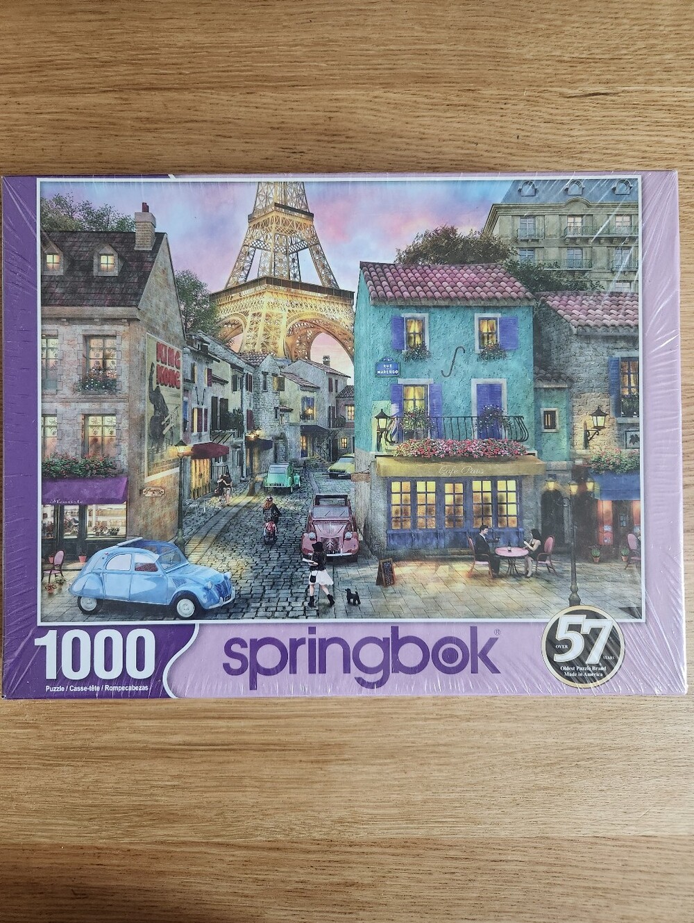 Sealed Springbok puzzle, Eiffel magic
